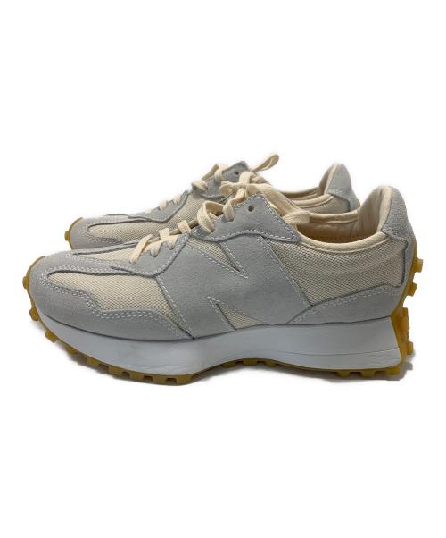 NEW BALANCE（ニューバランス）NEW BALANCE (ニューバランス) スニーカー ベージュ×ブルー サイズ:24.5の古着・服飾アイテム