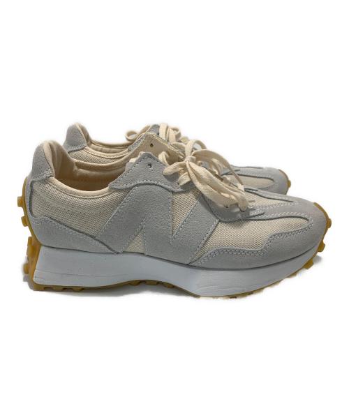 NEW BALANCE（ニューバランス）NEW BALANCE (ニューバランス) スニーカー ベージュ×ブルー サイズ:24.5の古着・服飾アイテム