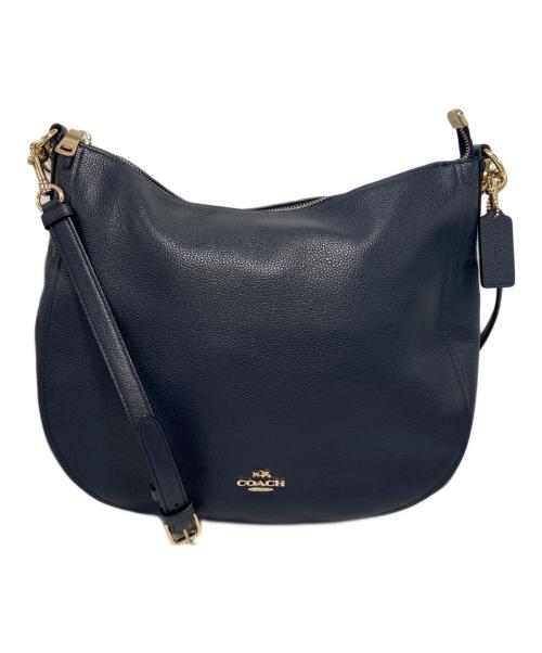COACH（コーチ）COACH (コーチ) 2WAYショルダーバッグ ネイビーの古着・服飾アイテム