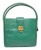 --）の古着「ハンドバッグ」｜グリーン