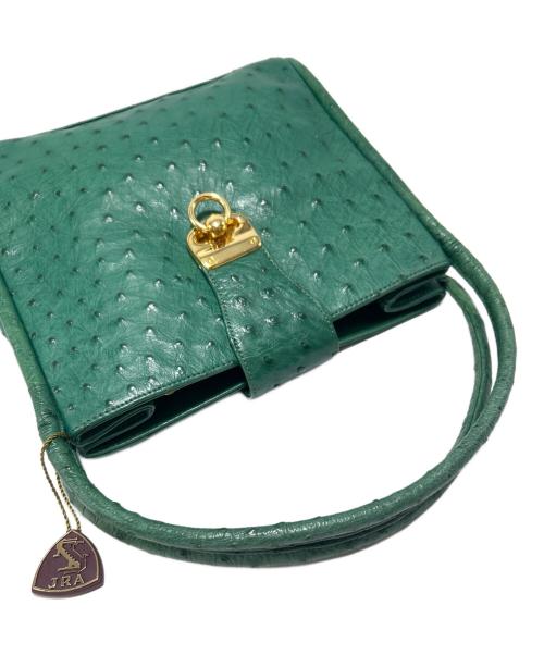 -（-）- (-) ハンドバッグ グリーンの古着・服飾アイテム