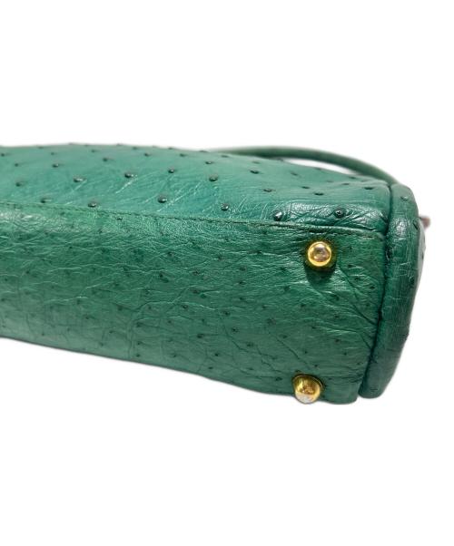 -（-）- (-) ハンドバッグ グリーンの古着・服飾アイテム