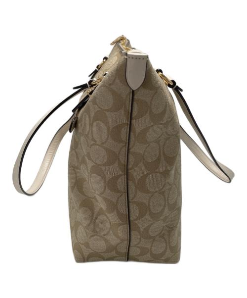 COACH（コーチ）COACH (コーチ) トートバッグ ベージュの古着・服飾アイテム