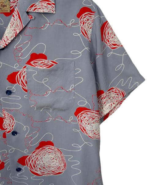 STYLE EYES（スタイルアイズ）STYLE EYES (スタイルアイズ) アロハシャツ ブルー サイズ:Mの古着・服飾アイテム