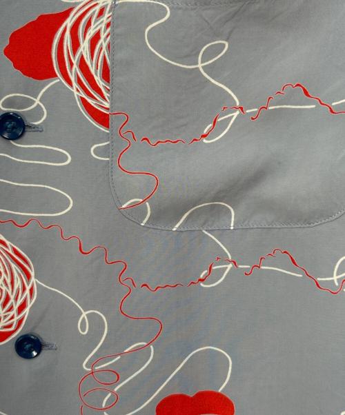 STYLE EYES（スタイルアイズ）STYLE EYES (スタイルアイズ) アロハシャツ ブルー サイズ:Mの古着・服飾アイテム