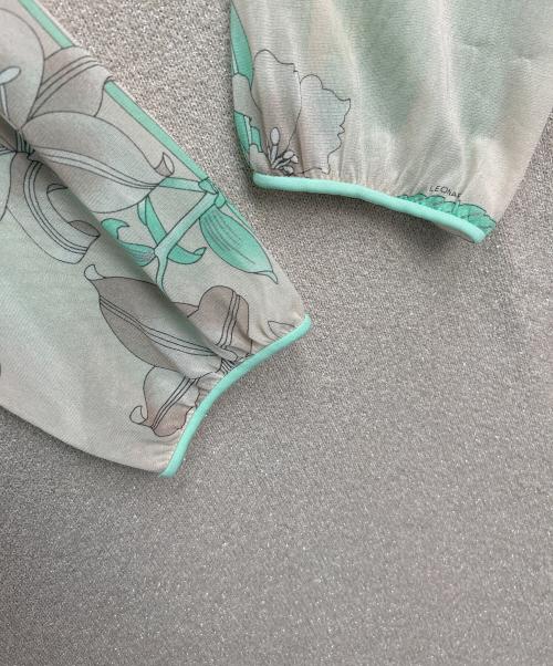 LEONARD FASHION（レオナールファッション）LEONARD FASHION (レオナールファッション) 長袖ワンピース ベージュ サイズ:38の古着・服飾アイテム