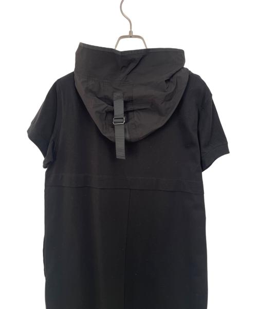 LASUD MILITARY（ラシュッドミリタリー）LASUD MILITARY (ラシュッドミリタリー) 半袖ワンピース ブラック サイズ:F 未使用品の古着・服飾アイテム