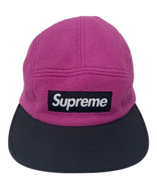 SUPREME（シュプリーム）SUPREME (シュプリーム) ロゴキャップ パープル サイズ:M/Lの古着・服飾アイテム