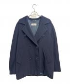 MaxMaraマックスマーラ）の古着「ステンカラーコート」｜ネイビー