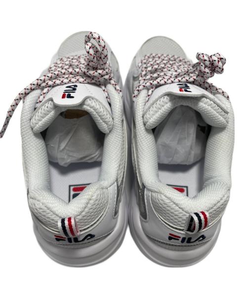 FILA（フィラ）FILA (フィラ) スニーカー ホワイト サイズ:24.5の古着・服飾アイテム