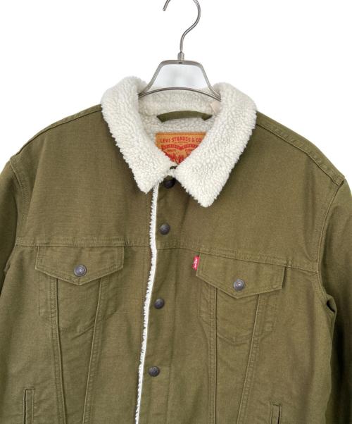 LEVI'S（リーバイス）LEVI'S (リーバイス) シェルパトラッカージャケット オリーブ サイズ:Lの古着・服飾アイテム