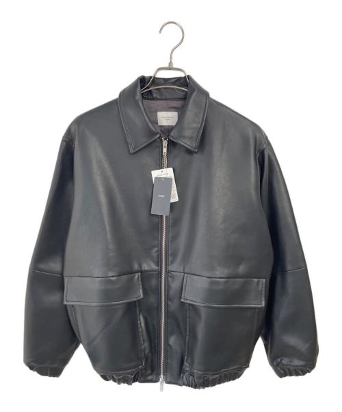 URBAN RESEARCH DOORS（アーバンリサーチドアーズ）URBAN RESEARCH DOORS (アーバンリサーチドアーズ) フライトジャケット ブラック サイズ:M 未使用品の古着・服飾アイテム