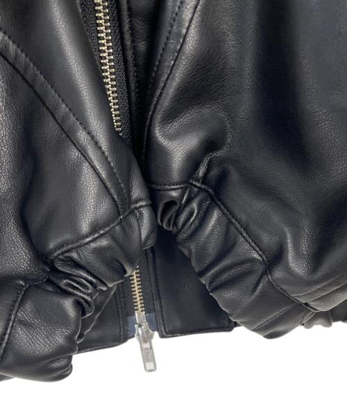 URBAN RESEARCH DOORS（アーバンリサーチドアーズ）URBAN RESEARCH DOORS (アーバンリサーチドアーズ) フライトジャケット ブラック サイズ:M 未使用品の古着・服飾アイテム