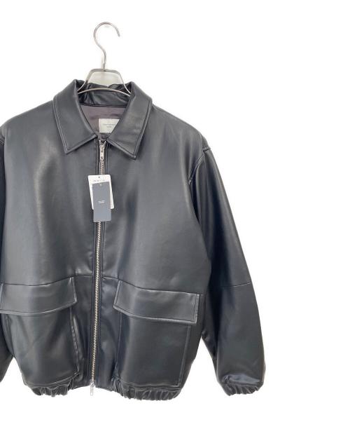 URBAN RESEARCH DOORS（アーバンリサーチドアーズ）URBAN RESEARCH DOORS (アーバンリサーチドアーズ) フライトジャケット ブラック サイズ:M 未使用品の古着・服飾アイテム