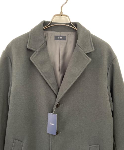 SHIPS（シップス）SHIPS (シップス) ステンカラーコート グレー サイズ:M 未使用品の古着・服飾アイテム