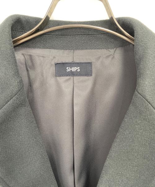 SHIPS（シップス）SHIPS (シップス) ステンカラーコート グレー サイズ:M 未使用品の古着・服飾アイテム