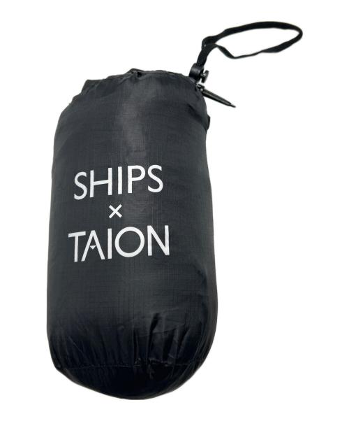 SHIPS（シップス）SHIPS (シップス) TAION (タイオン) ダウンジャケット ブラック サイズ:Mの古着・服飾アイテム