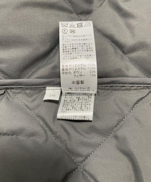 TAION（タイオン）TAION (タイオン) キルティングダウンジャケット ネイビー サイズ:2の古着・服飾アイテム