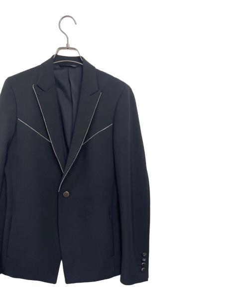 SOS TE NUTO（ソスタヌート）SOS TE NUTO (ソスタヌート) テーラードジャケット ブラック サイズ:44の古着・服飾アイテム