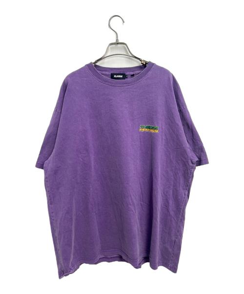X-LARGE（エクストララージ）X-LARGE (エクストララージ) 半袖カットソー パープル サイズ:XLの古着・服飾アイテム