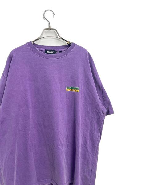 X-LARGE（エクストララージ）X-LARGE (エクストララージ) 半袖カットソー パープル サイズ:XLの古着・服飾アイテム