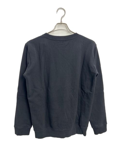 agnes b homme（アニエスベーオム）agnes b homme (アニエスベーオム) クルーネックスウェット ブラック サイズ:1の古着・服飾アイテム