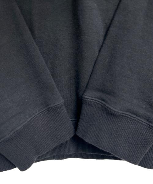 agnes b homme（アニエスベーオム）agnes b homme (アニエスベーオム) クルーネックスウェット ブラック サイズ:1の古着・服飾アイテム