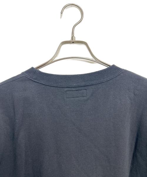 agnes b homme（アニエスベーオム）agnes b homme (アニエスベーオム) クルーネックスウェット ブラック サイズ:1の古着・服飾アイテム