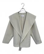 FRAY IDフレイ アイディー）の古着「ショートリバーコート」｜アイボリー