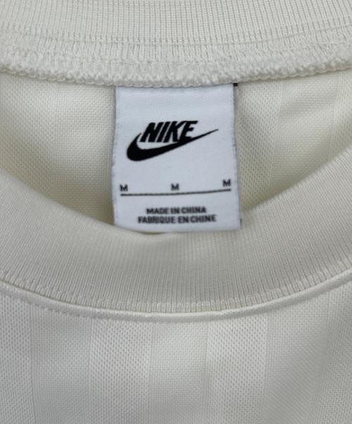 NIKE（ナイキ）NIKE (ナイキ) 半袖カットソー ホワイト×ピンク サイズ:Mの古着・服飾アイテム