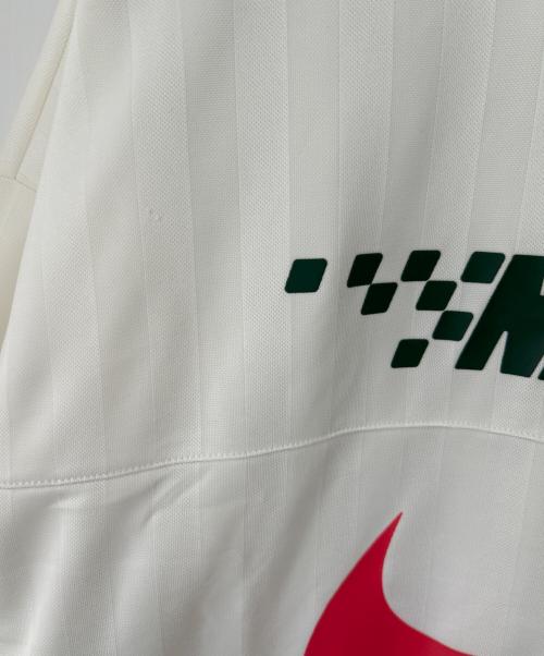 NIKE（ナイキ）NIKE (ナイキ) 半袖カットソー ホワイト×ピンク サイズ:Mの古着・服飾アイテム