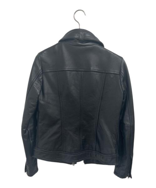 Liugoo Leathers（リューグーレザーズ）Liugoo Leathers (リューグーレザーズ) カウレザージャケット ブラック サイズ:1の古着・服飾アイテム