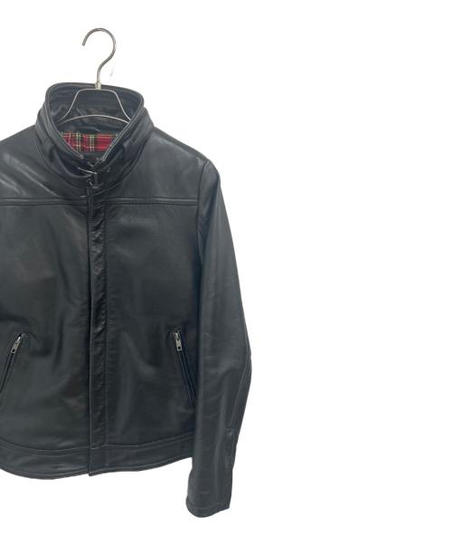 Liugoo Leathers（リューグーレザーズ）Liugoo Leathers (リューグーレザーズ) カウレザージャケット ブラック サイズ:1の古着・服飾アイテム