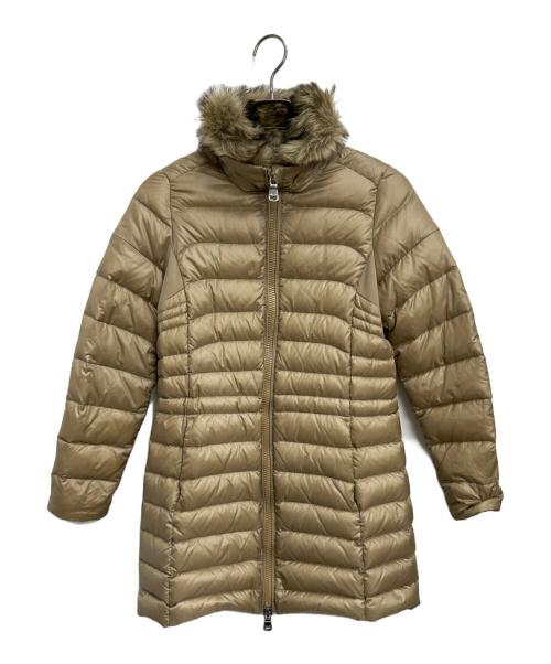 RLX RALPH LAUREN（アールエルエックスラルフローレン）RLX RALPH LAUREN (アールエルエックスラルフローレン) ファー付ダウンジャケット ベージュ サイズ:155/80Aの古着・服飾アイテム