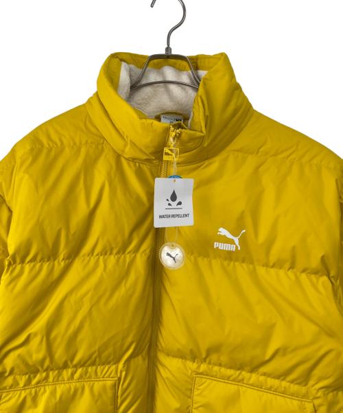 PUMA（プーマ）PUMA (プーマ) ダウンジャケット イエロー サイズ:XXL 未使用品の古着・服飾アイテム