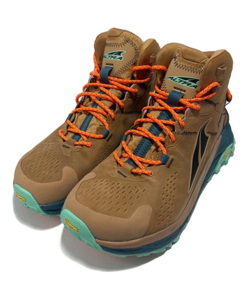 ALTRA（アルトラ）ALTRA (アルトラ) トレッキングシューズ ブラウン×ブルー サイズ:29の古着・服飾アイテム
