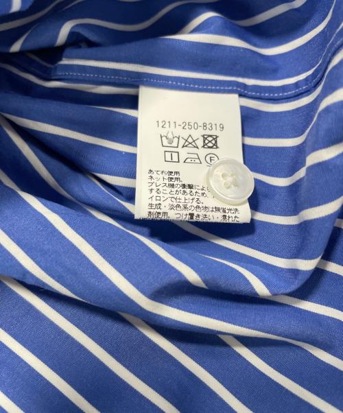 H BEAUTY&YOUTH（エイチ ビューティー&ユース）H BEAUTY&YOUTH (エイチ ビューティー&ユース) 長袖シャツ ブルー×ホワイト サイズ:S 未使用品の古着・服飾アイテム