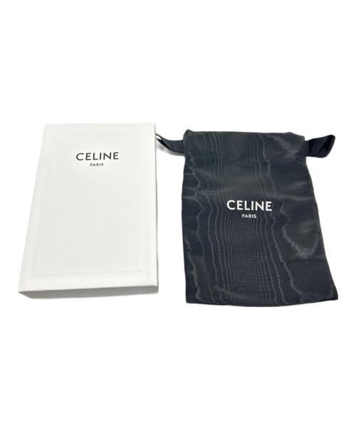 CELINE（セリーヌ）CELINE (セリーヌ) 3つ折り財布 ブラック×ブラウンの古着・服飾アイテム