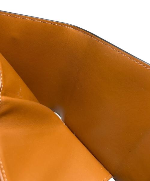 CELINE（セリーヌ）CELINE (セリーヌ) 3つ折り財布 ブラック×ブラウンの古着・服飾アイテム