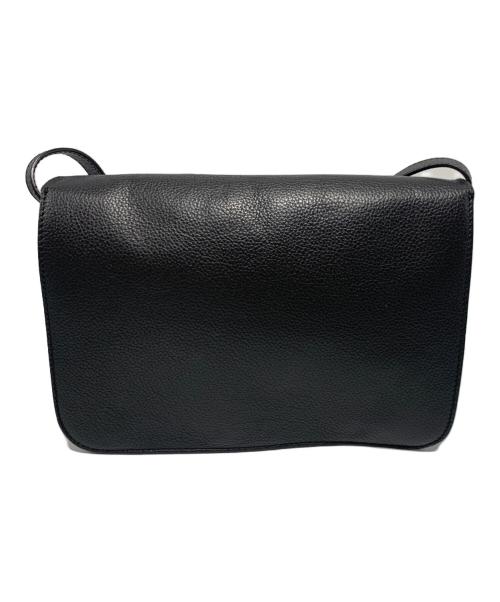 FURLA（フルラ）FURLA (フルラ) フラップショルダーバッグ ブラックの古着・服飾アイテム