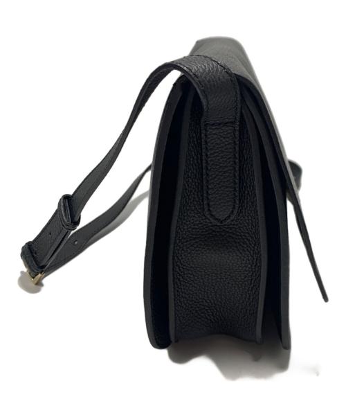 FURLA（フルラ）FURLA (フルラ) フラップショルダーバッグ ブラックの古着・服飾アイテム