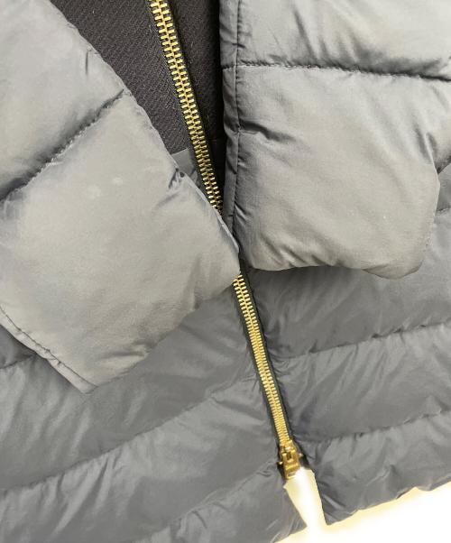 HERNO（ヘルノ）HERNO (ヘルノ) 異素材切替ダウンコート ネイビー サイズ:42の古着・服飾アイテム