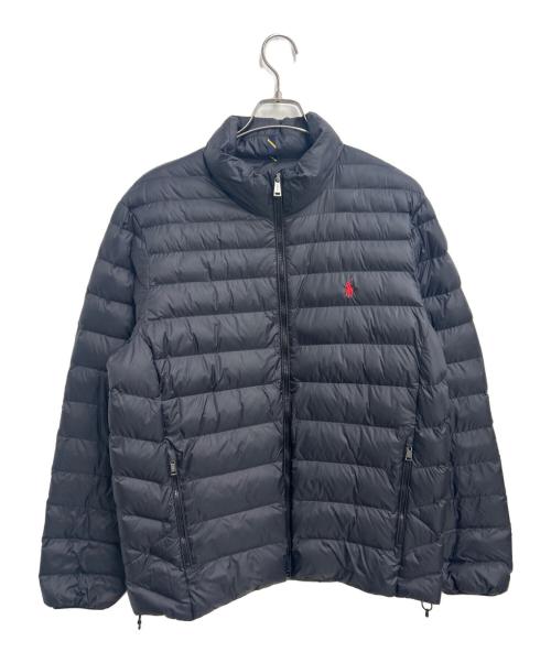 POLO RALPH LAUREN（ポロ・ラルフローレン）POLO RALPH LAUREN (ポロ・ラルフローレン) 中綿ジャケット ブラック サイズ:LGの古着・服飾アイテム