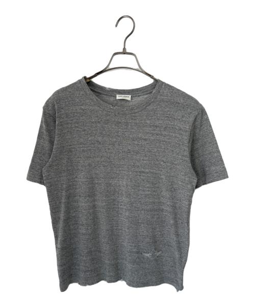 Saint Laurent Paris（サンローランパリ）Saint Laurent Paris (サンローランパリ) 半袖カットソー グレー サイズ:XSの古着・服飾アイテム