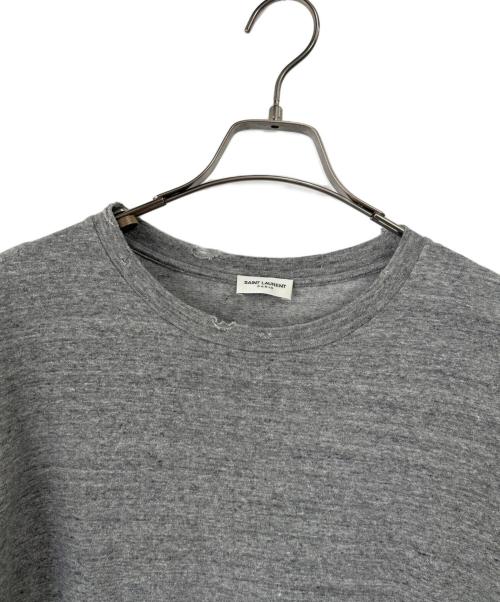 Saint Laurent Paris（サンローランパリ）Saint Laurent Paris (サンローランパリ) 半袖カットソー グレー サイズ:XSの古着・服飾アイテム