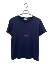 Saint Laurent Paris（サンローランパリ）の古着「半袖カットソー」｜ネイビー