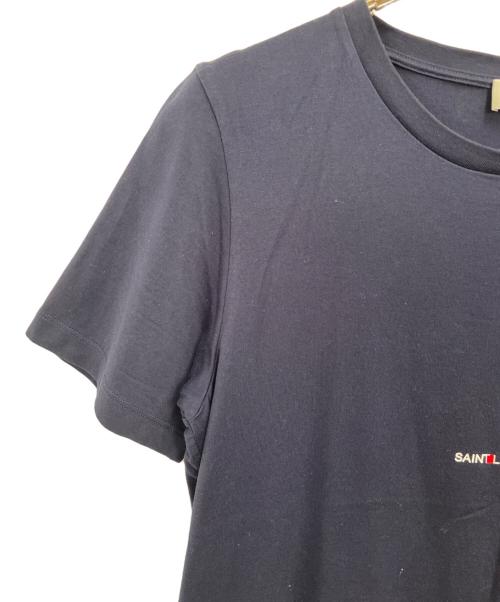 Saint Laurent Paris（サンローランパリ）Saint Laurent Paris (サンローランパリ) 半袖カットソー ネイビー サイズ:Sの古着・服飾アイテム