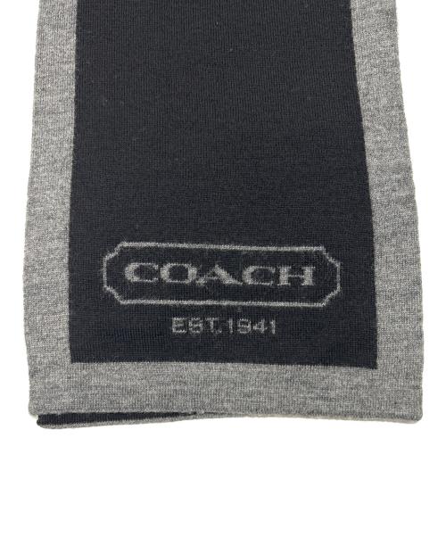 COACH（コーチ）COACH (コーチ) マフラー グレーの古着・服飾アイテム