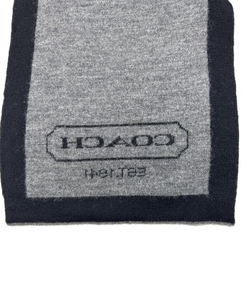 COACH（コーチ）COACH (コーチ) マフラー グレーの古着・服飾アイテム