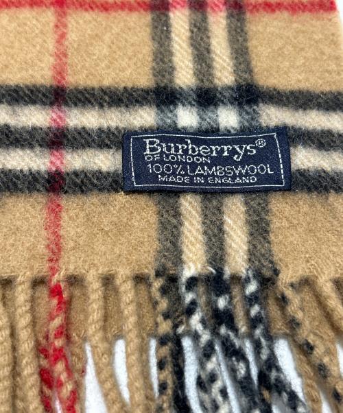 Burberry's（バーバリー）Burberry's (バーバリーズ) マフラー ブラウンの古着・服飾アイテム